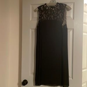 Black cocktail dress